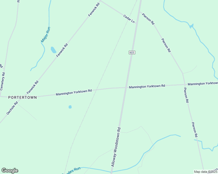 map of restaurants, bars, coffee shops, grocery stores, and more near 209 Mannington-Yorketown Road in Woodstown
