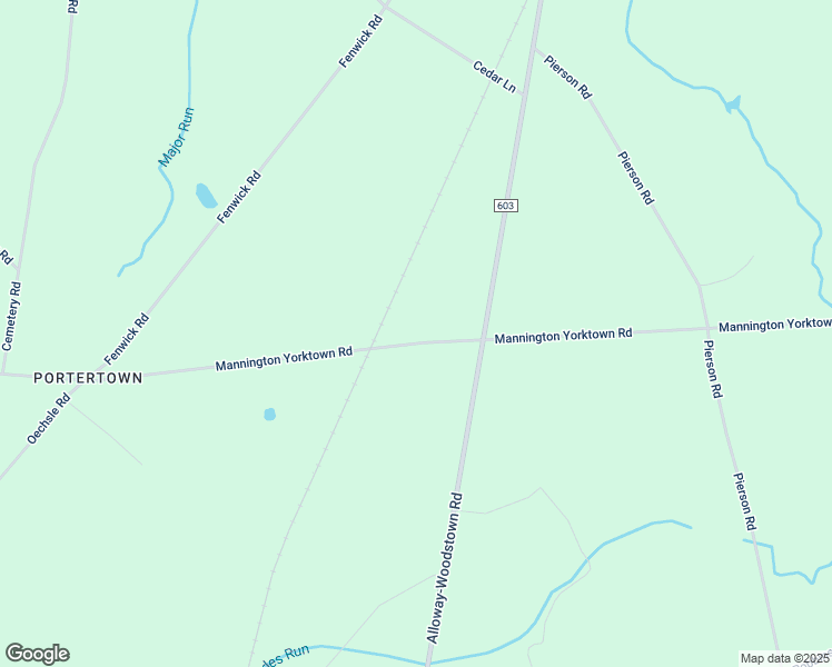 map of restaurants, bars, coffee shops, grocery stores, and more near 209 Mannington-Yorketown Road in Woodstown