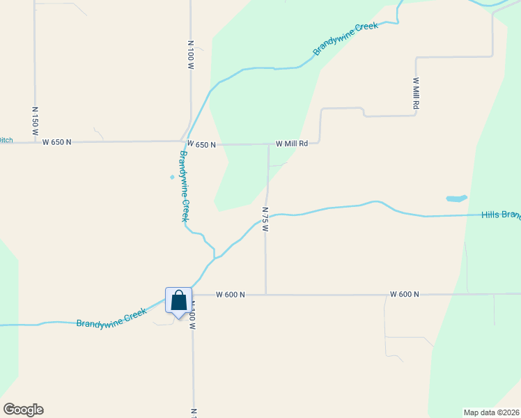 map of restaurants, bars, coffee shops, grocery stores, and more near 6291 North 75 West in Shelbyville
