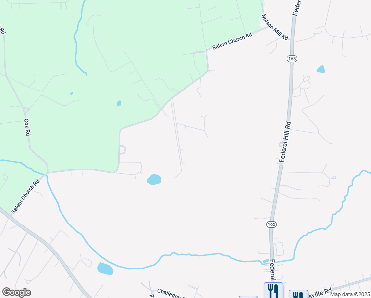 map of restaurants, bars, coffee shops, grocery stores, and more near 3817 Salem Church Road in Jarrettsville