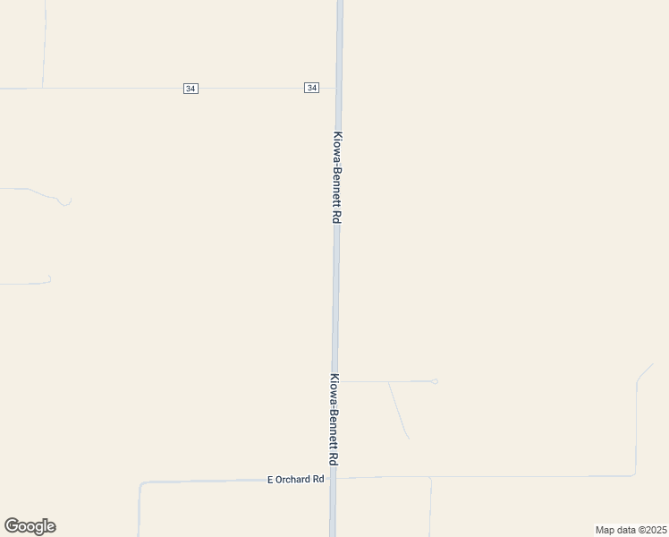 map of restaurants, bars, coffee shops, grocery stores, and more near 5472 Kiowa-Bennett Road in Bennett