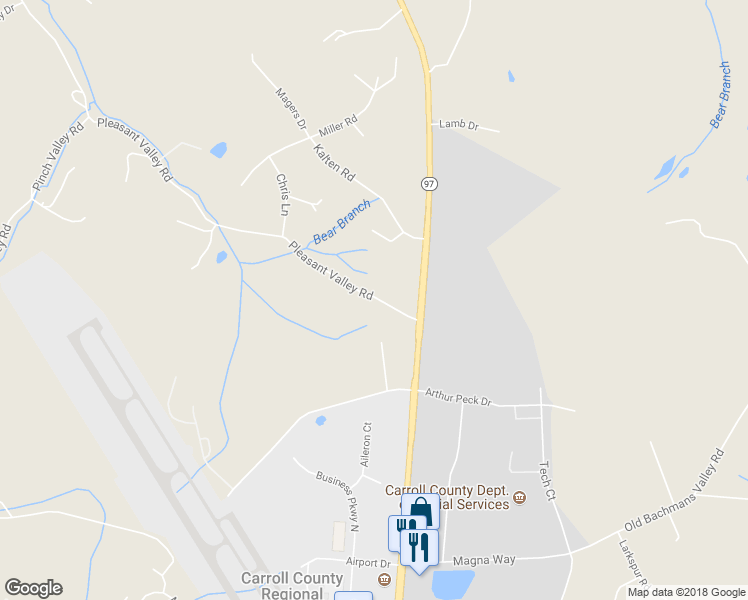 map of restaurants, bars, coffee shops, grocery stores, and more near 21 Pleasant Valley Road in Westminster