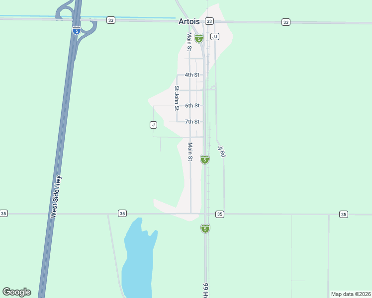 map of restaurants, bars, coffee shops, grocery stores, and more near 803 Main Street in Artois