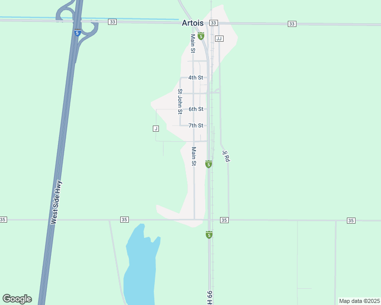 map of restaurants, bars, coffee shops, grocery stores, and more near 803 Main Street in Artois