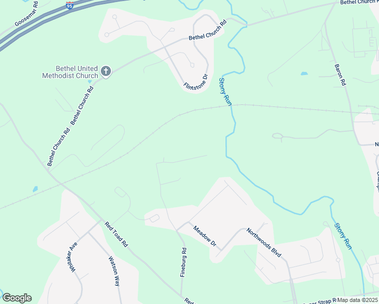 map of restaurants, bars, coffee shops, grocery stores, and more near 63 Kings Way Drive in North East