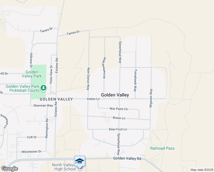 map of restaurants, bars, coffee shops, grocery stores, and more near 9320 Arrowhead Way in Reno