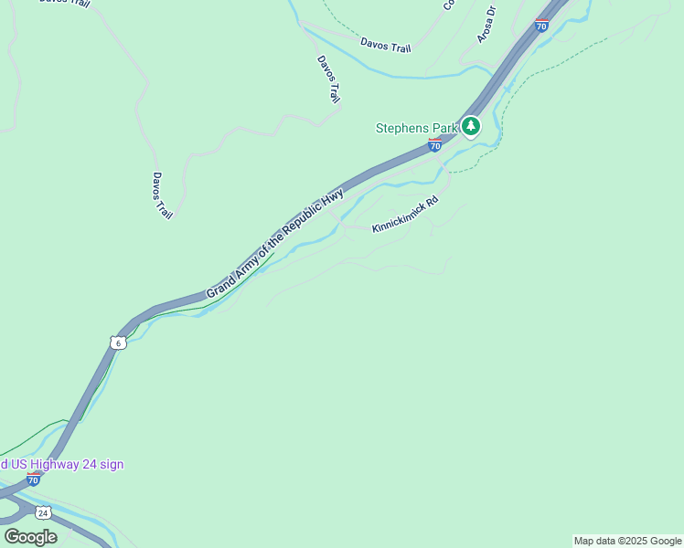 map of restaurants, bars, coffee shops, grocery stores, and more near 2940 Basingdale Boulevard in Vail