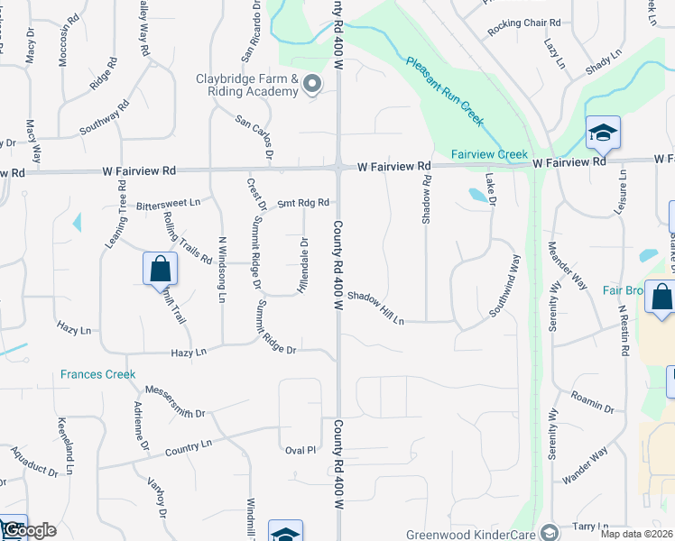map of restaurants, bars, coffee shops, grocery stores, and more near 252 Peterman Road in Greenwood