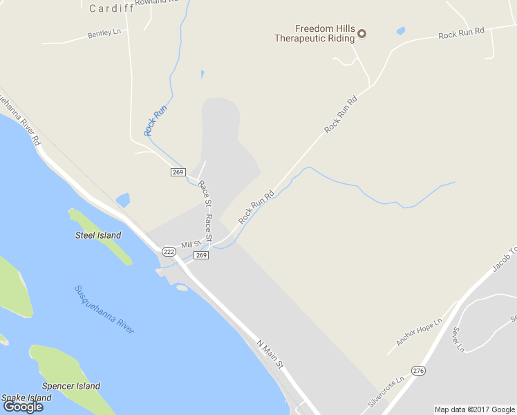 map of restaurants, bars, coffee shops, grocery stores, and more near 51 Rock Run Landing in Port Deposit