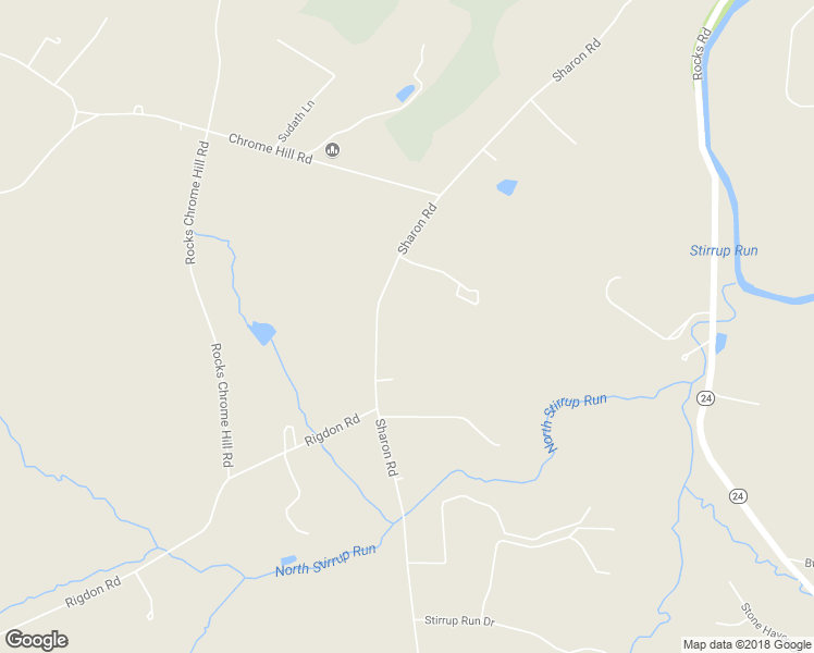 map of restaurants, bars, coffee shops, grocery stores, and more near 3125 Sharon Road in Jarrettsville