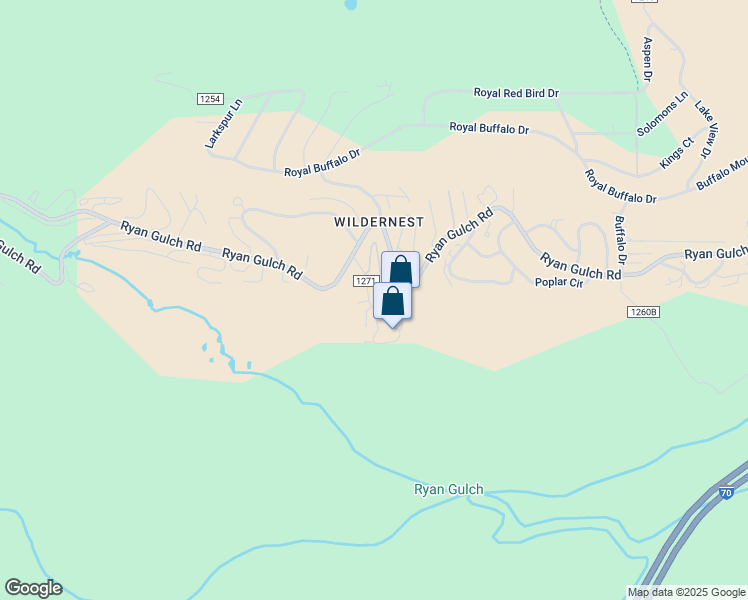 map of restaurants, bars, coffee shops, grocery stores, and more near 700 Wildernest Court in Silverthorne