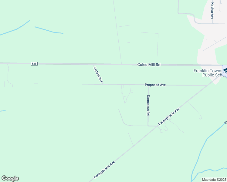 map of restaurants, bars, coffee shops, grocery stores, and more near 630 Proposed Avenue in Franklin