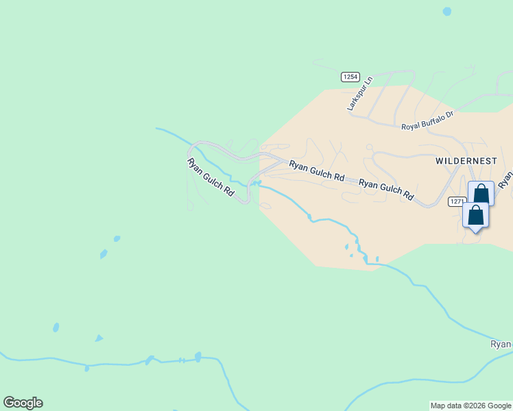 map of restaurants, bars, coffee shops, grocery stores, and more near 9876 Ryan Gulch Road in Silverthorne