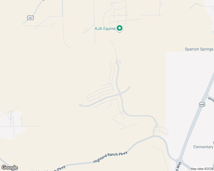 map of restaurants, bars, coffee shops, grocery stores, and more near 555 Highland Ranch Parkway in Sparks