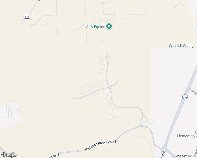 map of restaurants, bars, coffee shops, grocery stores, and more near 555 Highland Ranch Parkway in Sparks