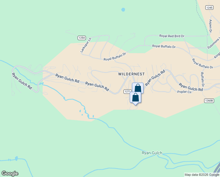 map of restaurants, bars, coffee shops, grocery stores, and more near 8500 Ryan Gulch Road in Silverthorne