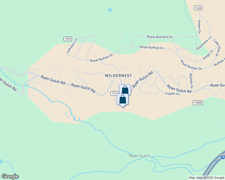 map of restaurants, bars, coffee shops, grocery stores, and more near 109 Saddle Ridge Drive in Silverthorne
