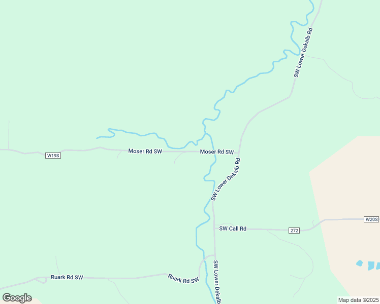 map of restaurants, bars, coffee shops, grocery stores, and more near 2126 Moser Road Southwest in De Kalb