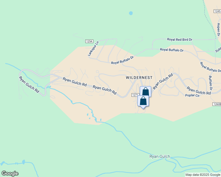 map of restaurants, bars, coffee shops, grocery stores, and more near 8500 Ryan Gulch Road in Silverthorne