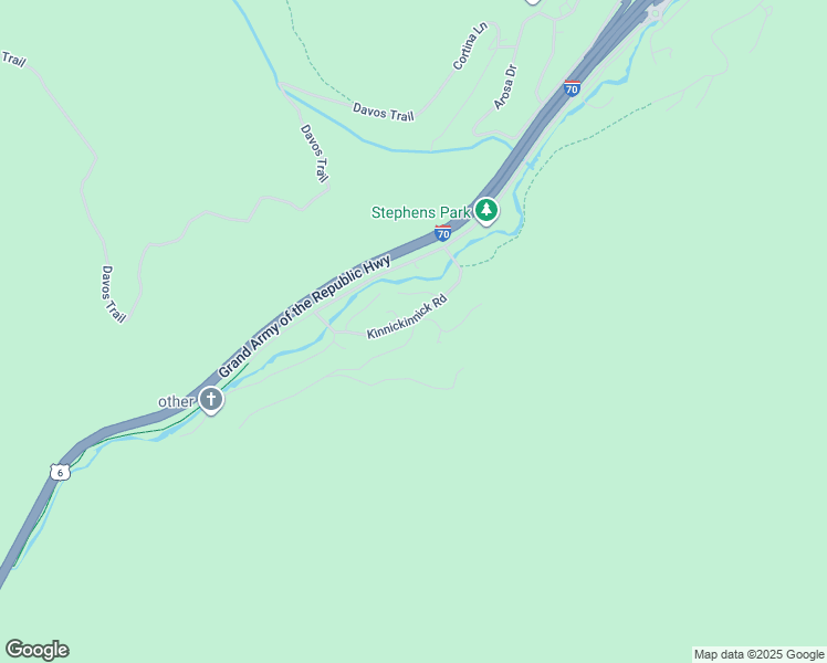 map of restaurants, bars, coffee shops, grocery stores, and more near 2744 Basingdale Boulevard in Vail