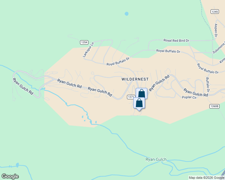 map of restaurants, bars, coffee shops, grocery stores, and more near 8500 Ryan Gulch Road in Silverthorne