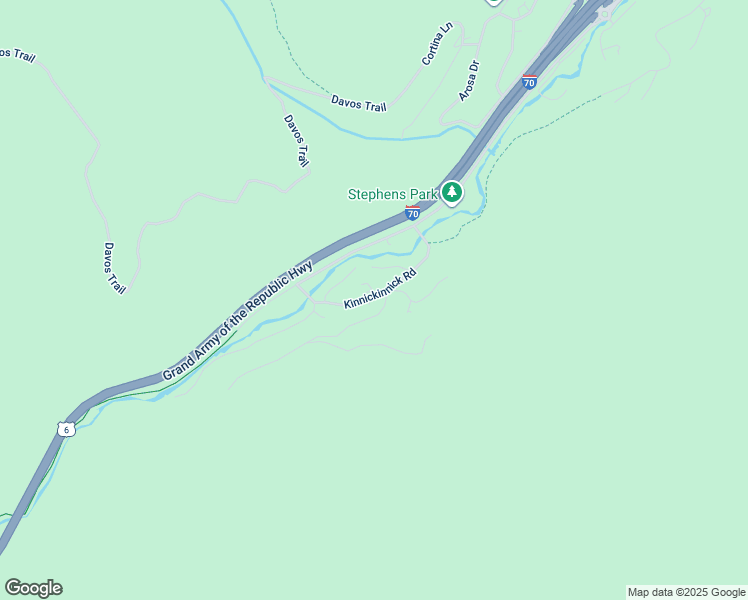 map of restaurants, bars, coffee shops, grocery stores, and more near 2744 Basingdale Boulevard in Vail