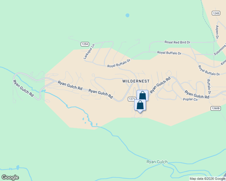 map of restaurants, bars, coffee shops, grocery stores, and more near 8500 Ryan Gulch Road in Silverthorne