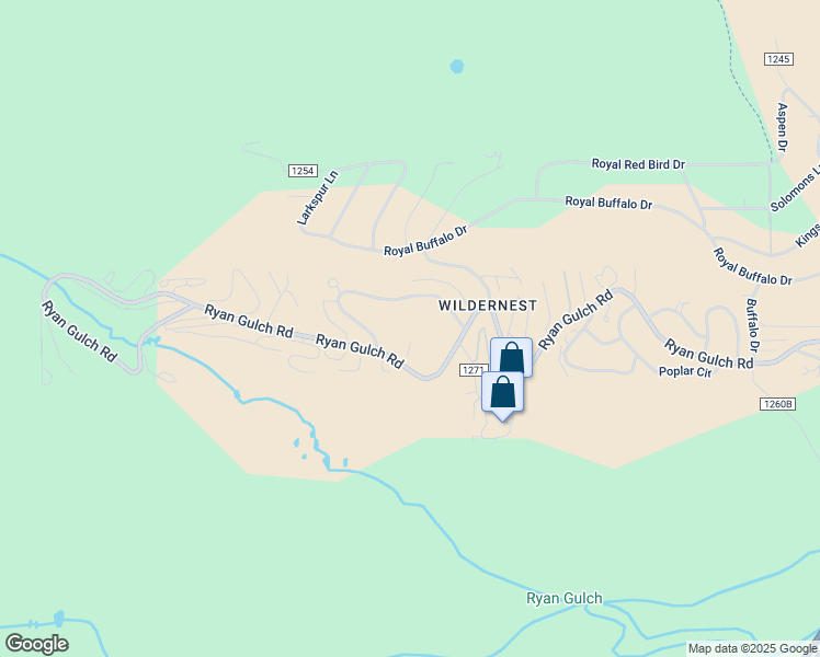 map of restaurants, bars, coffee shops, grocery stores, and more near 8500 Ryan Gulch Road in Silverthorne