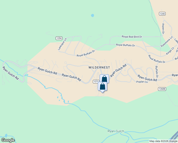map of restaurants, bars, coffee shops, grocery stores, and more near 8100 Ryan Gulch Road in Silverthorne