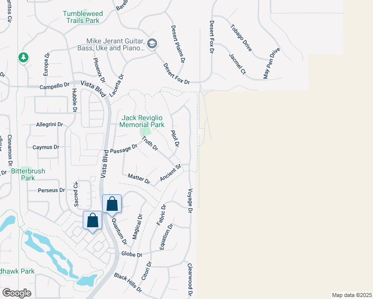 map of restaurants, bars, coffee shops, grocery stores, and more near 7084 Voyage Drive in Sparks