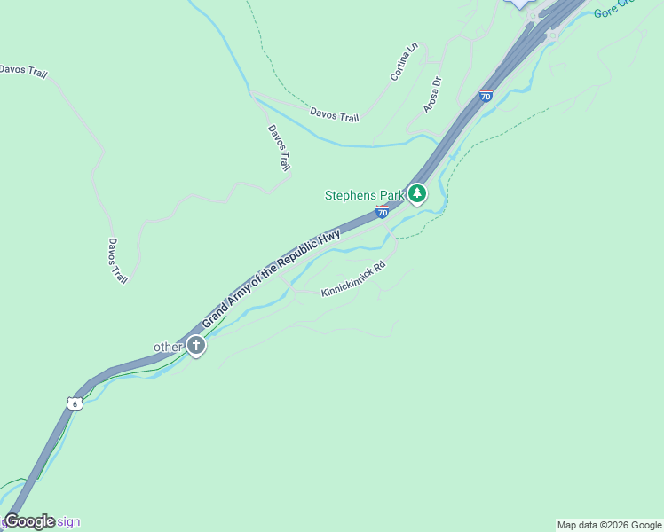 map of restaurants, bars, coffee shops, grocery stores, and more near 2897 Timber Creek Drive in Vail