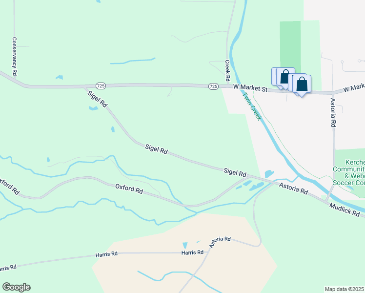 map of restaurants, bars, coffee shops, grocery stores, and more near 11755 Sigel Road in Germantown