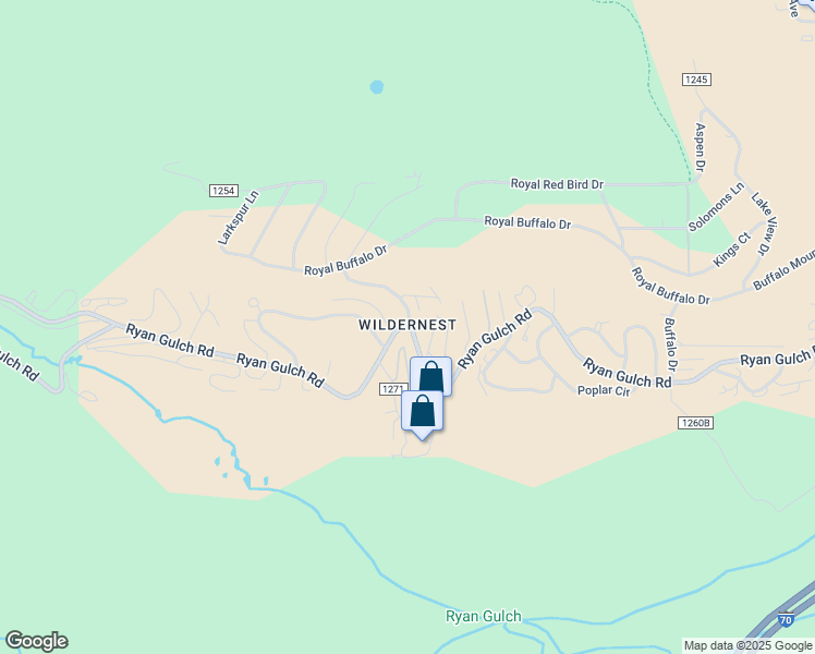 map of restaurants, bars, coffee shops, grocery stores, and more near 102 Twenty Grand Drive in Silverthorne
