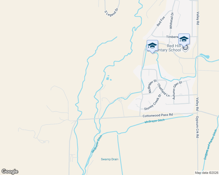 map of restaurants, bars, coffee shops, grocery stores, and more near 799 Cottonwood Pass Road in Gypsum