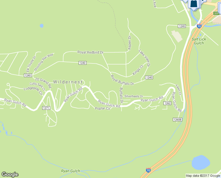map of restaurants, bars, coffee shops, grocery stores, and more near 211 North Side Circle in Silverthorne