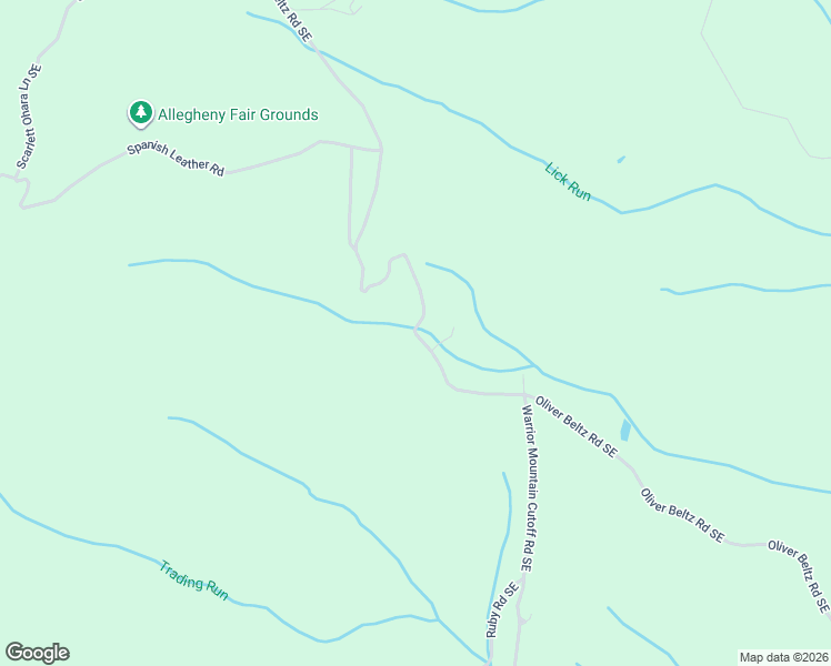 map of restaurants, bars, coffee shops, grocery stores, and more near 19963 Oliver Beltz Road Southeast in Oldtown