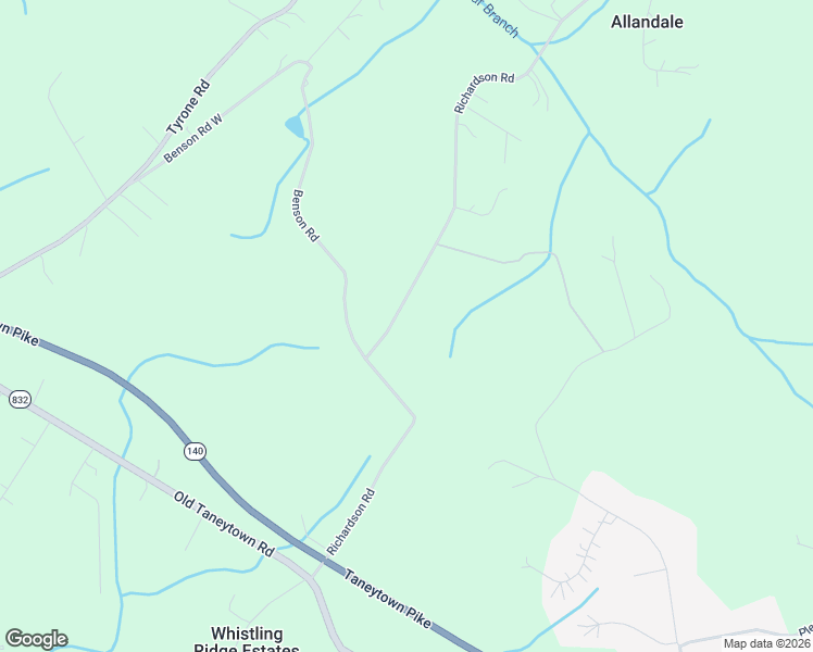 map of restaurants, bars, coffee shops, grocery stores, and more near 1603 Richardson Road in Westminster