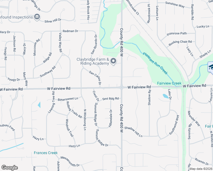 map of restaurants, bars, coffee shops, grocery stores, and more near 4041 Santa Clara Drive in Greenwood
