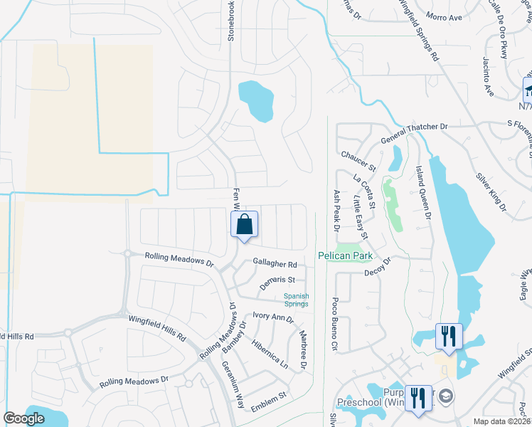 map of restaurants, bars, coffee shops, grocery stores, and more near 7166 Coldwater Street in Sparks