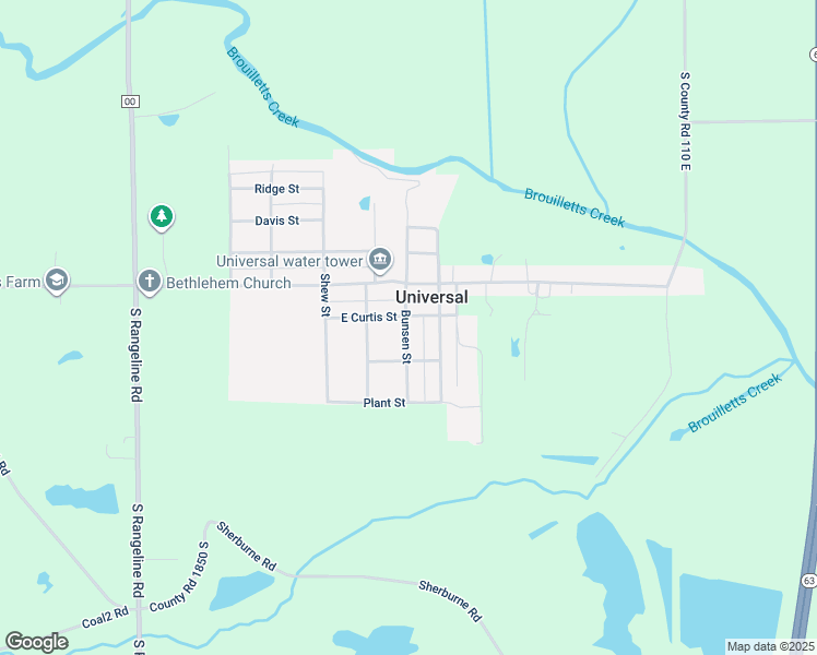 map of restaurants, bars, coffee shops, grocery stores, and more near in Universal