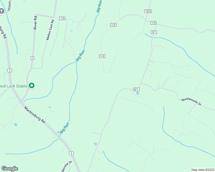 map of restaurants, bars, coffee shops, grocery stores, and more near 747 County Route 9/1 in Hedgesville