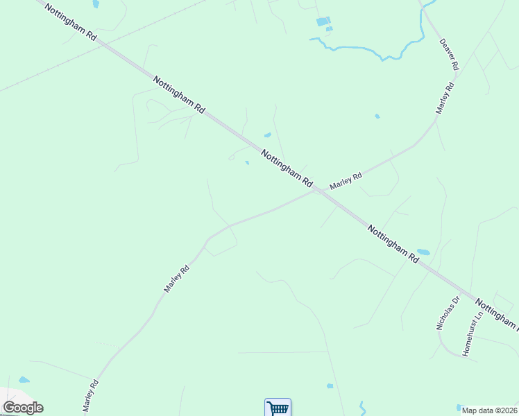 map of restaurants, bars, coffee shops, grocery stores, and more near 417 Marley Road in Elkton