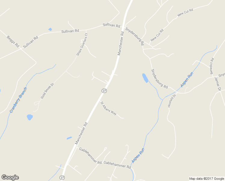 map of restaurants, bars, coffee shops, grocery stores, and more near 1801 Manchester Road in Westminster