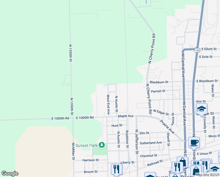 map of restaurants, bars, coffee shops, grocery stores, and more near 801-815 West End Avenue in Paris