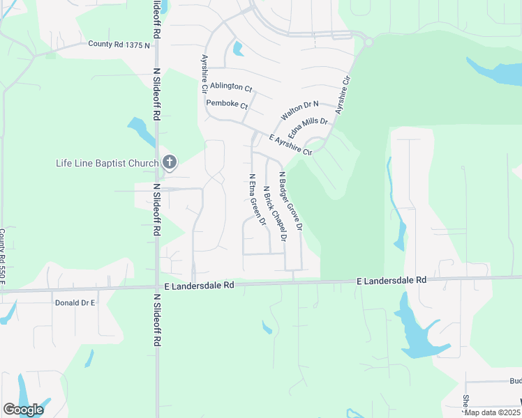 map of restaurants, bars, coffee shops, grocery stores, and more near 13197 North Etna Green Drive in Morgan County