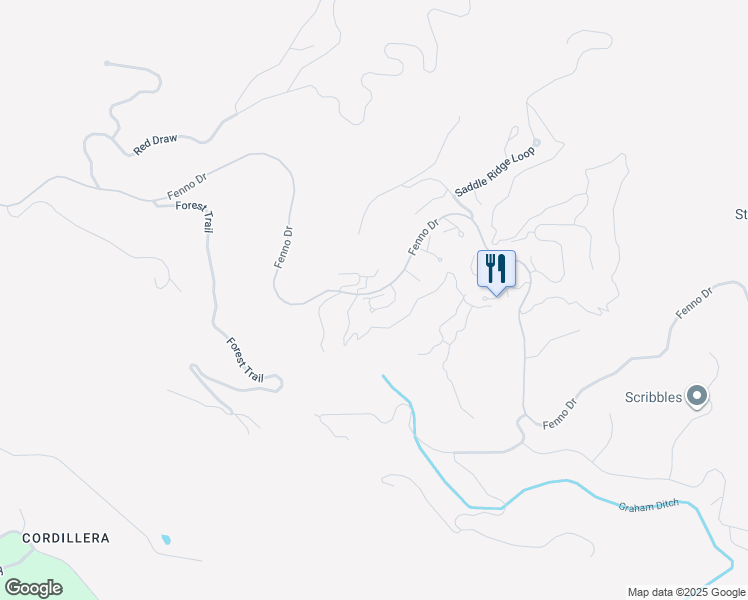 map of restaurants, bars, coffee shops, grocery stores, and more near 2460-2470 Fenno Drive in Edwards