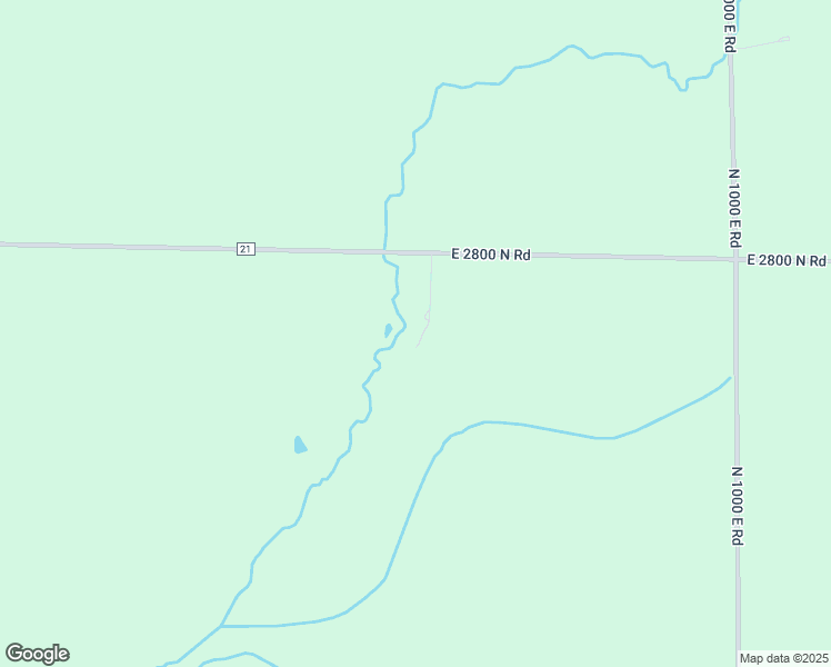 map of restaurants, bars, coffee shops, grocery stores, and more near 932 East 2800 North Road in Moweaqua