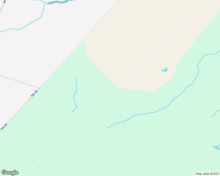 map of restaurants, bars, coffee shops, grocery stores, and more near 6th Street in Hammonton