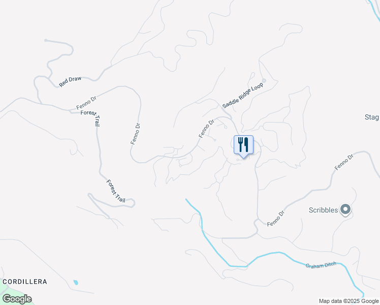 map of restaurants, bars, coffee shops, grocery stores, and more near 2460 Fenno Drive in Edwards