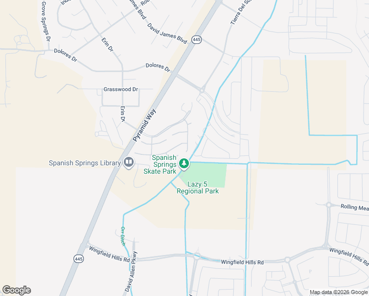 map of restaurants, bars, coffee shops, grocery stores, and more near 7323 Aquene Court in Sparks